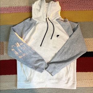 Fabletics Grey and White Men's Hoodie
